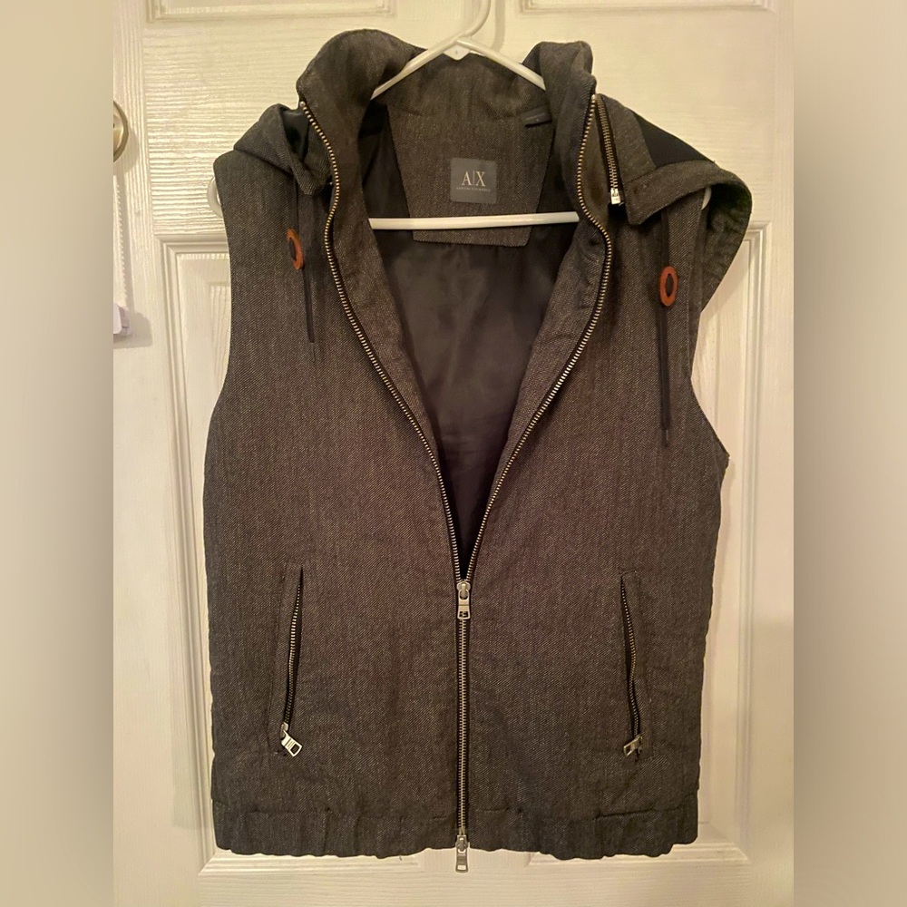 NWOT Armani vest. Sleeveless. Never worn- i almost want to call it vintage...